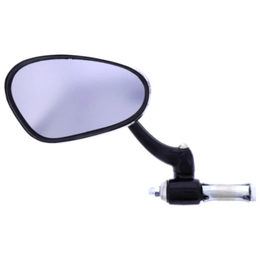 Lenkerendenspiegel chrom oval für Universal