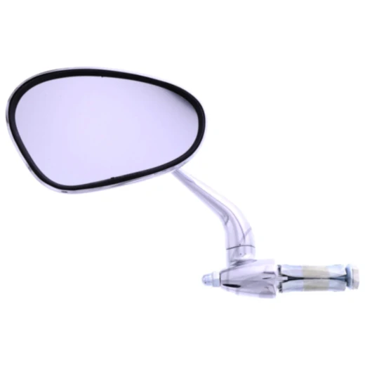 Lenkerendenspiegel chrom oval links