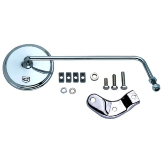 Spiegel rund chrom rechts passend für: Vespa PX