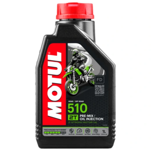 2-Takt-Motoröl 1L für 2T-Motorräder Motul 510 Semi-Synth
