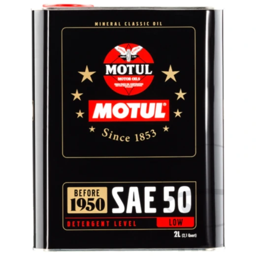 Motoröl 50W 2L MOTUL CLASSIC MINERAL für MERCEDES & BMW