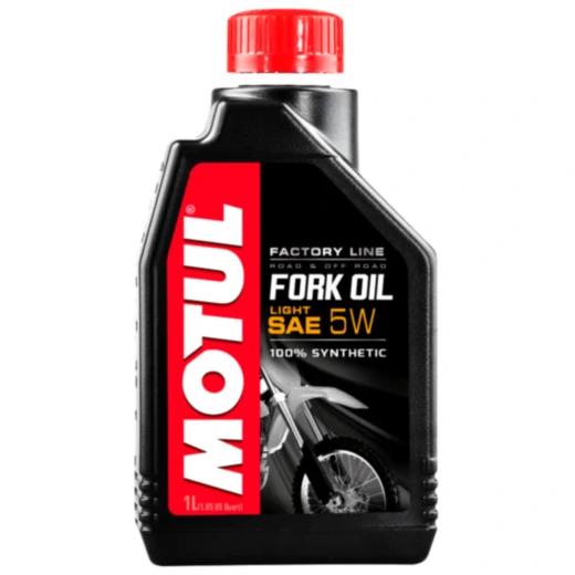 Gabelöl 5W 1 Liter Motul synthetisch FL light Alternative: 7140362 passend für: Aprilia Shiver, RSV, SR