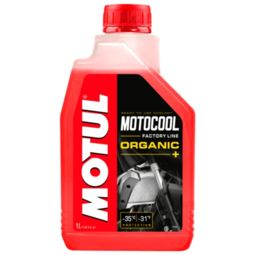 Kühlmittel 1 Liter Motul rot Ready Mix Motocool FL passend für: Honda CBR, CB, CRF