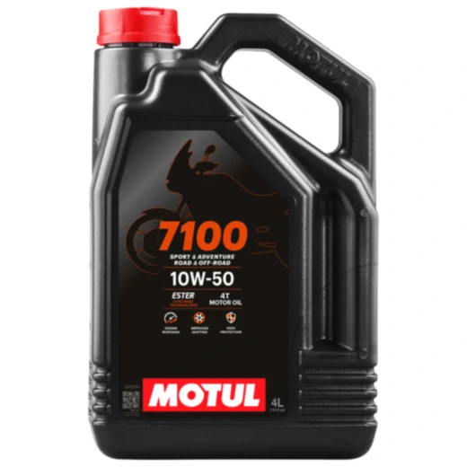 Motoröl 10W50 4T 4 Liter Motul synthetisch 7100 Alternative: 7140374 passend für: Honda CB, VT, CBR