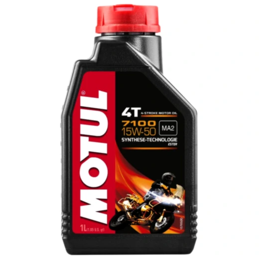 Motoröl 15W50 4T 1 Liter Motul synthetisch 7100 Alternative: 7140474 passend für: BMW R, K, C1, K1