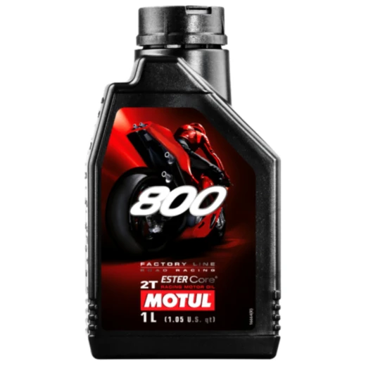 2-Takt-Motoröl für Racing- und Offroad-Anwendungen 1L Motul synthetisch 800 FL