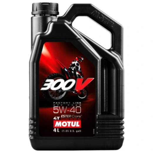 Motul 300V 4T Offroad Racing Motoröl 5W40 Synthetisch 4L