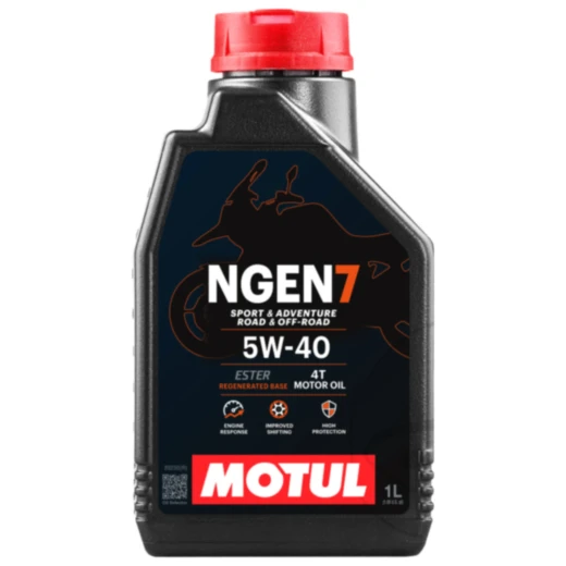 Motul NGEN 7 5W-40 4T Synthetisches Motoröl für Hochleistungs-Motorräder