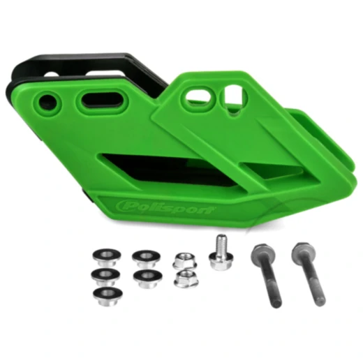 Kettenführung Satz grün 05 passend für: Kawasaki KX_2