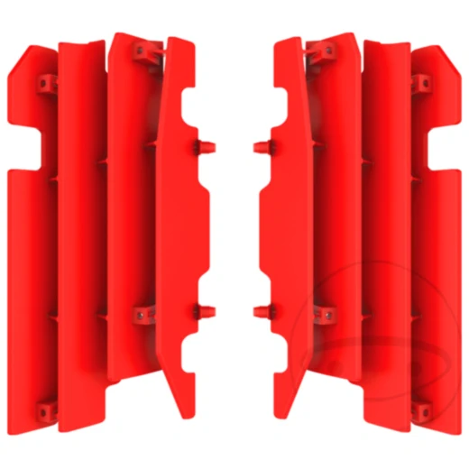 Kühlerlamellen Satz rot 04 passend für: Honda CR