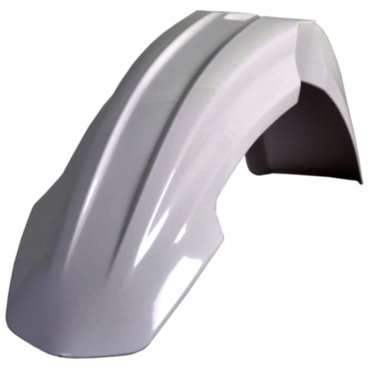 Vorderes Schutzblech in Weiß für Motorräder