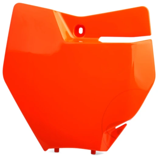 Startnummerntafel orange 16 für Motorräder