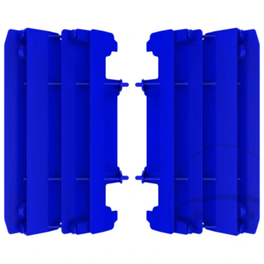 Kühlerlamellen blau für Motorräder