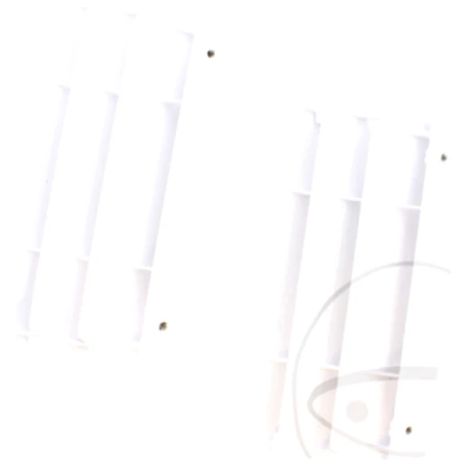 Kühlerlamellen Satz für Motorräder weiß 7160972