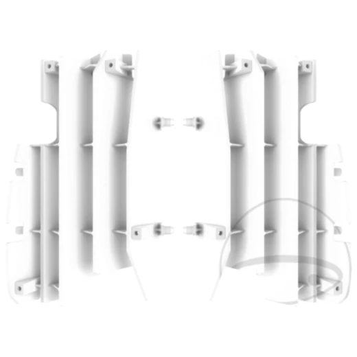 Kühlerlamellen Satz weiß passend für: Honda CR 7161101