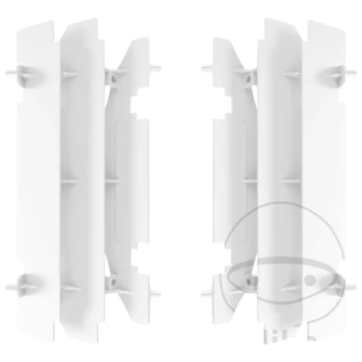 Kühlerlamellen Kit weiß für Motorräder