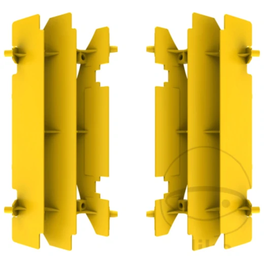 Kühlerlamellen Satz für Motorräder – Gelb 01