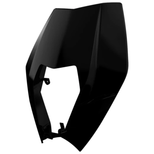 Scheinwerfer Maske schwarz ohne elektrik passend für: KTM EXC_0