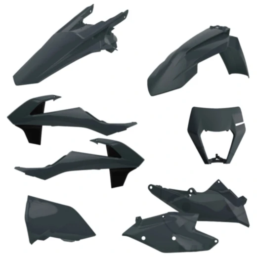 Komplettkit grau für Motorräder 7162185