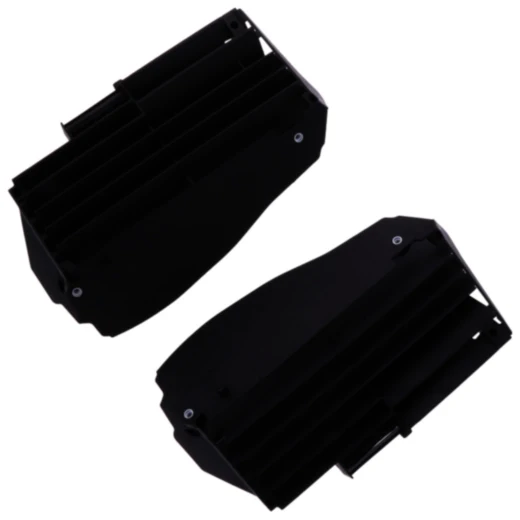 Kühlerlamellen Satz schwarz für Motorräder