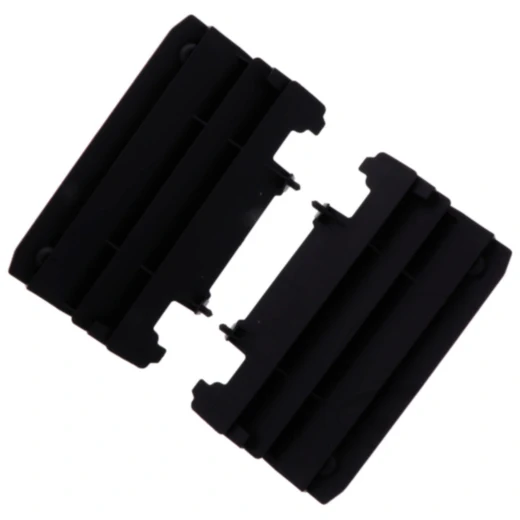 Kühlerlamellen Satz für Motorräder schwarz