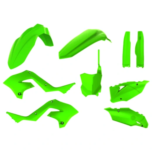 Komplettkit grün passend für: Kawasaki KX 7162375