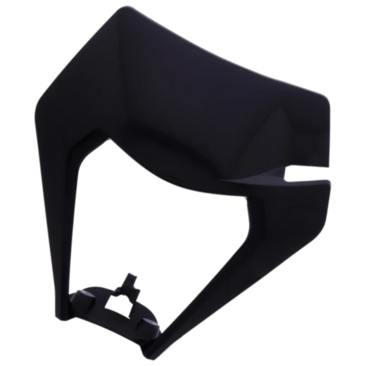 Scheinwerfermaske schwarz ohne Elektrik