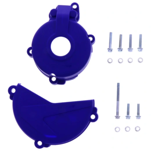 Kupplung/Zündungsdeckel Protektor blau Satz passend für: Sherco SEF