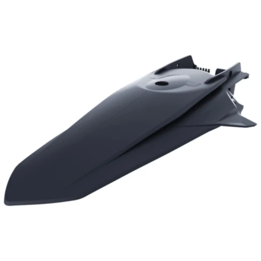 Schutzblech hinten grau für Motorräder