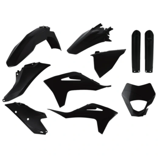 Komplettkit schwarz passend für: Gas Gas MC, EC