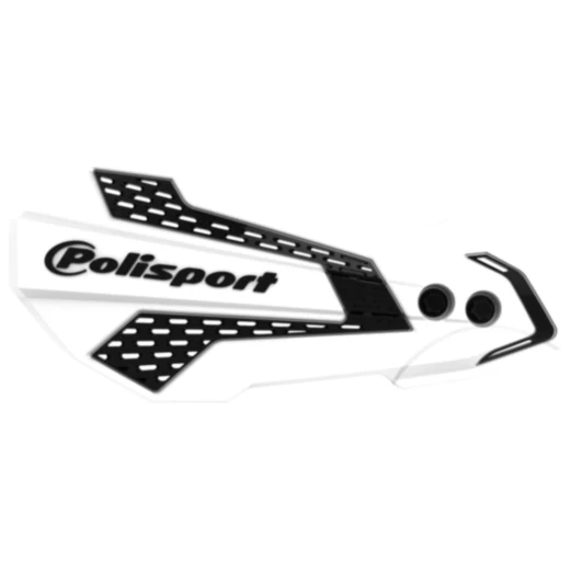 Handprotektor MX Flow weiß / schwarz Satz passend für: Yamaha YZ