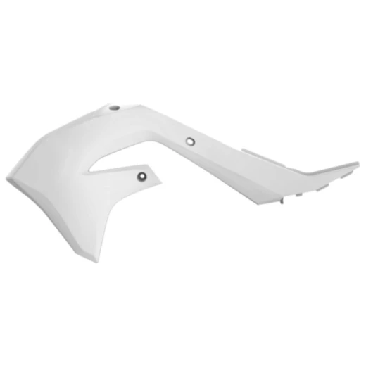 Kühlerabdeckung weiß Satz passend für: Kawasaki KX 7163101