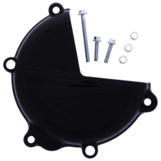 Kupplungsdeckel Protektor Schwarz für Motorräder
