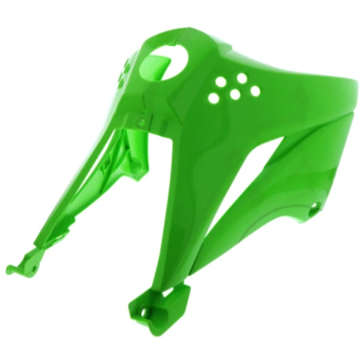 Kühlerabdeckung grün Satz passend für: Kawasaki KLX
