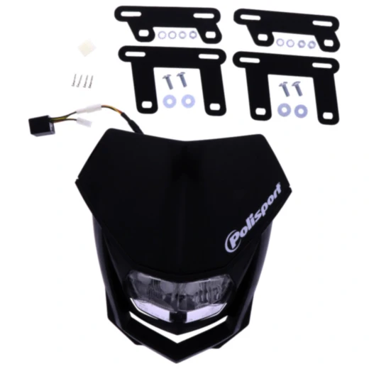 Scheinwerfermaske Halo Schwarz LED