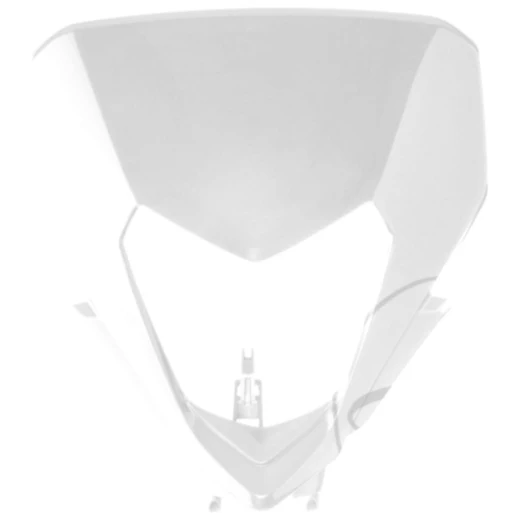 Scheinwerfer Maske weiß ohne elektrik passend für: Sherco SEF, SE