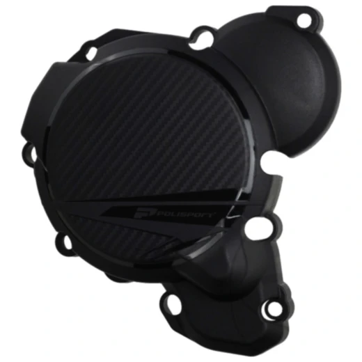 Zündungsdeckel Protektor schwarz passend für: Husqvarna TC, TX, Gas Gas MC