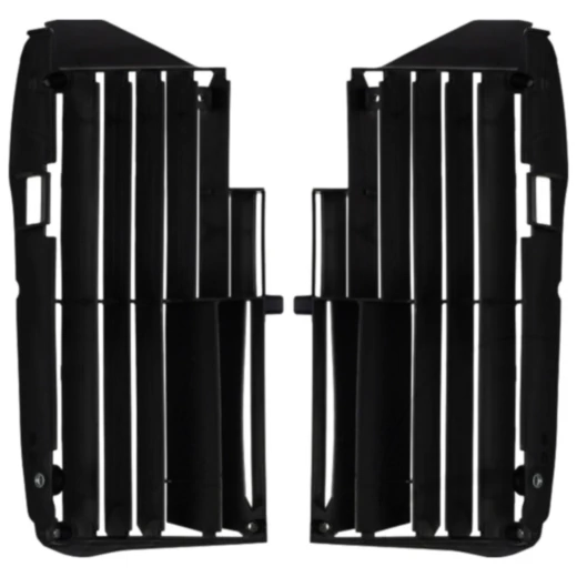 Kühlerlamellen Satz schwarz für: Honda, Yamaha