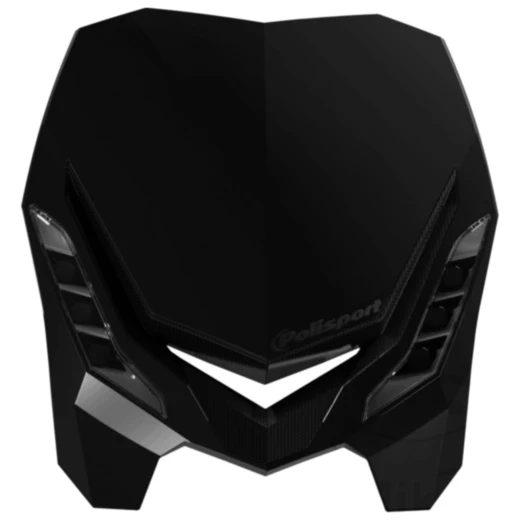 Scheinwerfermaske Schwarz E-Blaze für Motorräder