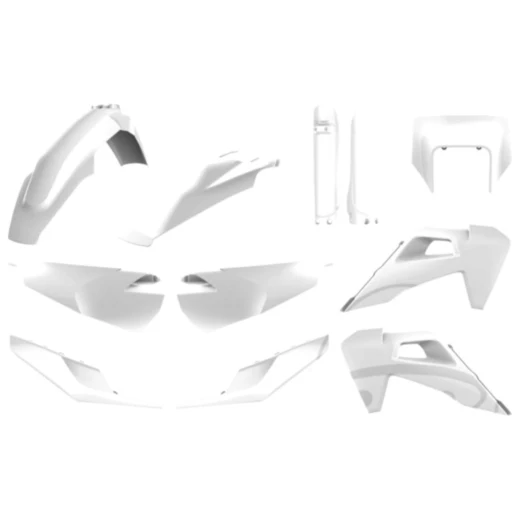 Komplettkit weiß passend für: Husqvarna FE, TE