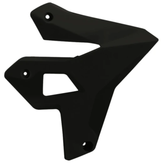 Abdeckung Luftfilterkasten schwarz für Motorräder