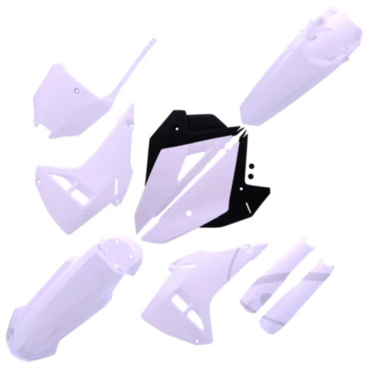 Komplettkit weiß passend für: Honda CRF 7163893