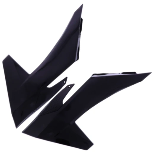 Kühlerguards Set schwarz für Motorräder