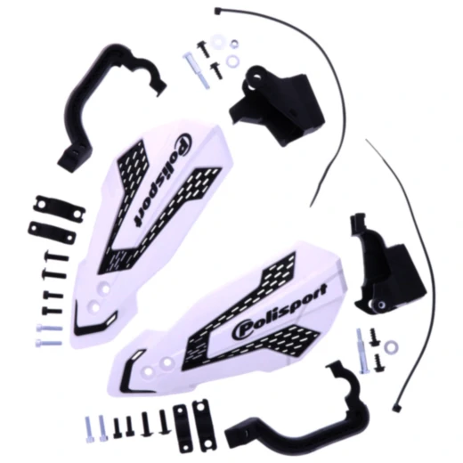 Handprotektor MX Flow weiß Satz passend für: Rieju MR