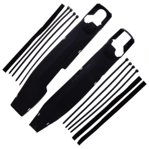 Schwingarmprotektor Set schwarz für Motorräder 7163989