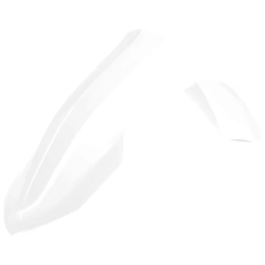 Vorderes Schutzblech in Weiß