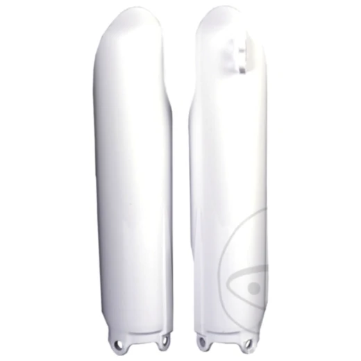 Gabelprotektor in Weiß für Motorräder