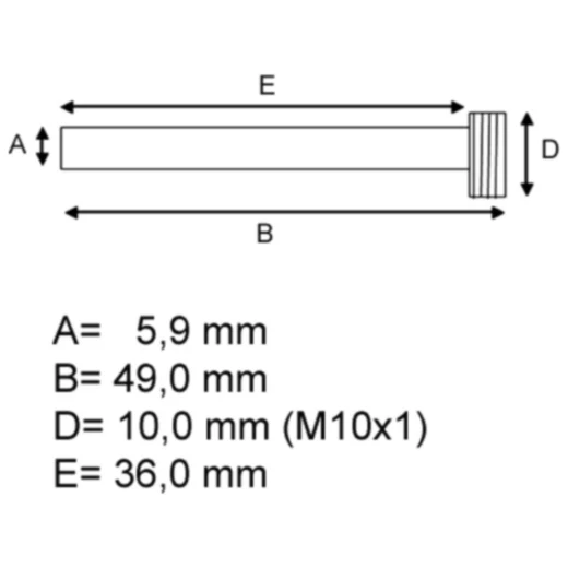 Gleitstift Satz Bremsklotz Tourmax passend für: Honda CRF, CR,