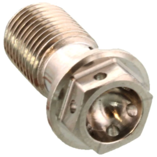 Hohlschraube einfach JMP Bolt M10X1 mm Edelstahl V4A Racing passend für: Ducati Scrambler, Monster, 848