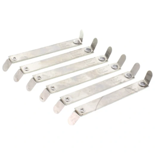 Fühlerlehre metrisch/Zoll JMP 6-teilig 0.05/0.08 mm